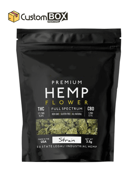 Custom CBD Flower Packaging