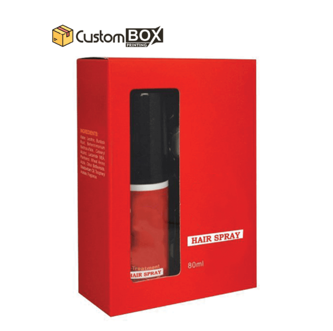 Custom Hair Spray Boxes