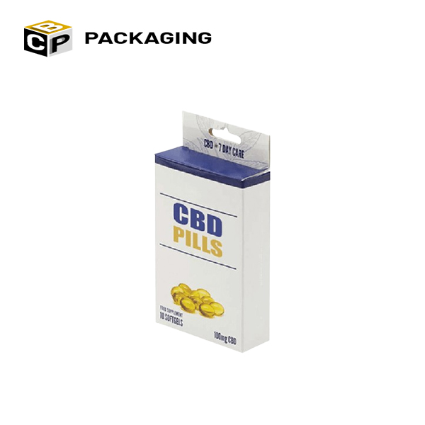 Custom CBD Pills Boxes