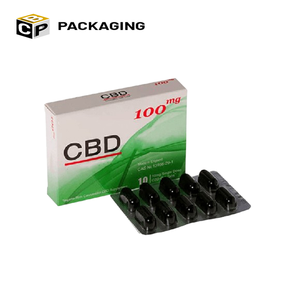 Custom CBD Pills Boxes