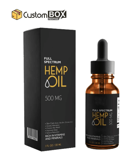 Custom CBD Oil Boxes