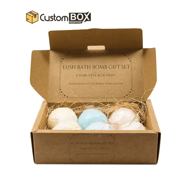 Custom Bath Bomb Boxes