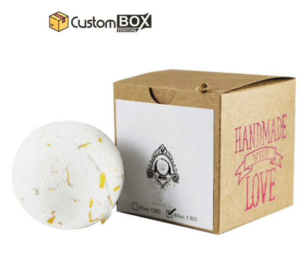 Custom Bath Bomb Boxes